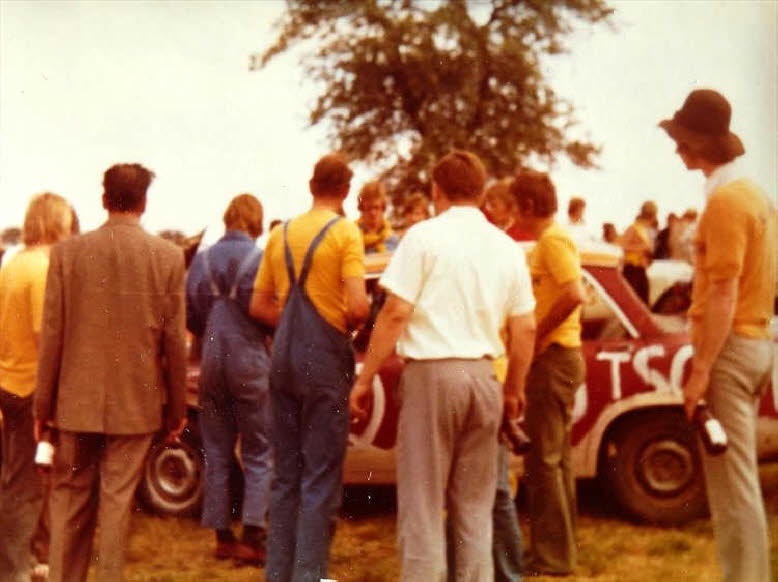 Karambolage Rennen in Detter 1973